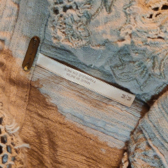 Free People Crochet Button Up - Picture 4 of 8